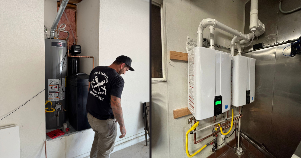 Tank vs. Tankless Water Heater